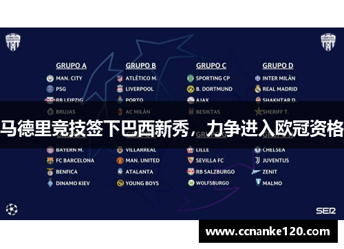 马德里竞技签下巴西新秀，力争进入欧冠资格